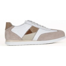 Bueno Shoes Bej Süet-Beyaz Marsel Erkek Günlük Ayakkabı 07MA2004GRD18 07MA2004GRD18