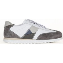 Bueno Shoes Gri Açık Süet-Beyaz Marsel Erkek Günlük Ayakkabı 07MA2004GRD18 07MA2004GRD18