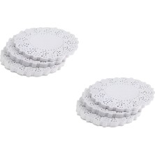 Beyaz Dantel Servis Kağıdı 12,5 Cm, 500'LÜ, 2 Paket, Şık ve Kullanışlı Seçenek