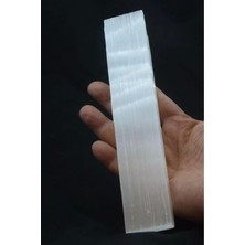 Doğal Beyaz Selenit Uzun Çubuk, Şifa ve Dekor Için Mükemmel Seçenektir.