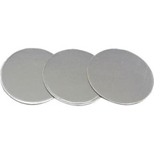 Renkli Yuvarlak Pasta Altlığı, 24 Cm, 10 Adet, Şık ve Dayanıklı Kullanım Sağlar.