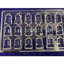 Çok Renkli Polikarbon Çikolata Kalıbı 18LI, Sert Plastik, Eğlenceli ve Pratik Kullanım