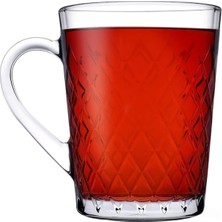 2'li Ruby Kupa Bardak 260CC, Şık ve Dayanıklı Porselen Set