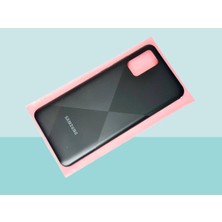 Tkgz - Samsung Galaxy A02S Full Kasa Arka Kapak Batarya Kapağı - Siyah