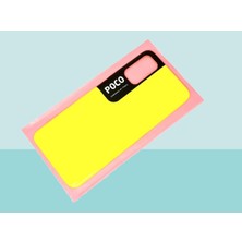 Tkgz - Xiaomi Poco M3 Pro Arka Kapak Batarya Kapağı - Sarı