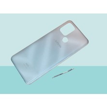 Tkgz - Infinix Hot 10 Full Full Kasa Arka Kapak Batarya Kapağı - Gri