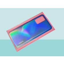 Tkgz - Oppo A55 Arka Pil Batarya Kapağı - Mavi
