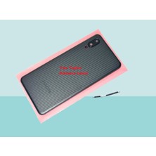 Tkgz - Samsung Galaxy A02 Full Kasa Arka Kapak Batarya Kapağı - Siyah