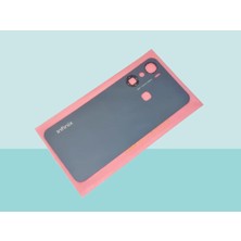 Tkgz - Infinix Hot 12 Pro Arka Kapak Batarya Kapağı - Siyah