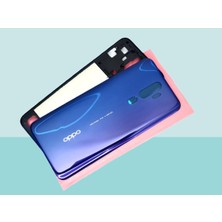Tkgz - Oppo A5 2020 Full Kasa Arka Kapak Batarya Kapağı - Mavi