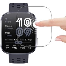 Amazfit Bip 5 Uyumlu 3 Adet Şeffaf Ekran Koruyucu Nano Jelatin