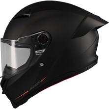 Axxıs Motosiklet Kaskı Fenıx Solıd A1 Black Matt