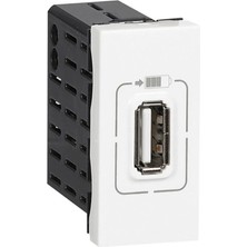 Legrand 077591 S.armada Iki ÇIKIŞLI.5V ,750MA Usb. Çıkışlı Priz 1m (Beyaz)