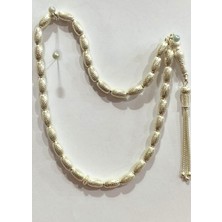 Tespih Vizyon Işlemeli Gümüş Tespih