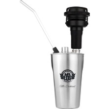 E99 Mr.cocktaıl Çelik Seri Nargile 304 Paslanmaz Çelik Şık ve Dayanıklı Tasarım