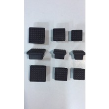 Kare Profil Plastik Iç Tapa 40X40 (50 Adet)