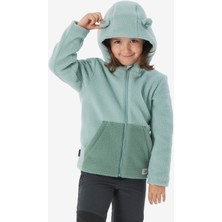 Quechua Çocuk Outdoor Polar Mont - 2/6 Yaş - Yeşil - Sherpa NH500