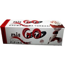 Büyük Boy 72'li Krema Sıkma Torbası, Beyaz, Kullanışlı ve Pratik Alternatif