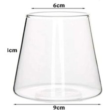 Şeffaf, Kurşunsuz Cam Bardak, Şık ve Dayanıklı Içecek Için Ideal.