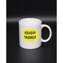 Kişiye Özel Tasarımlı Beyaz Bardak, Kendi Tarzınızı Yansıtın