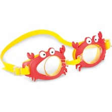 Renkli Bebek Yüzücü Gözlüğü, Rahat ve Güvenli, Yüksek Kalite, 1 Adet