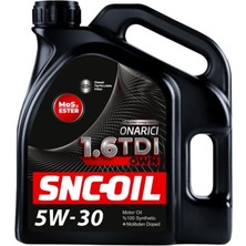 Snc-Oıl 1 6 Tdı Mos2 Ester Own 100 Sentetik Dpf 5W30 Motor Yağı