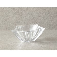 Turuncu Şeffaf Cam Kase, Şık ve Kullanışlı Ev Dekoru ve Mutfak Aksesuarı