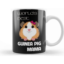 Sevimli Hamster Anne Temalı Beyaz Porselen Kupa, Şık ve Kullanışlı Tasarım