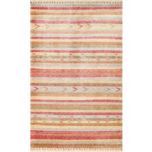 Hoom Rugs Nepal Zr 09 Bambu Viskon Sonbahar Uşak Desenli Halı