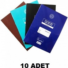 Kocaoluk 8 Derslik Yoklama Fişli Sınıf Defteri (10 Adet)