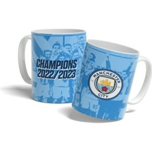 Turkuaz Renkli Çekici Tasarımlı Efsanevi Takım Temalı Kupa Bardak