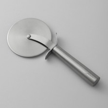 Jumbo Shine Çelik Pizza Dilimleyici