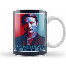 Hannibal Lecter Temalı Porselen Kupa Bardak, Şık ve Kaliteli Tasarım