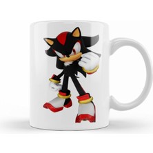 Shadow The Hedgehog Sonic Porselen Kupa Bardak, Şık ve Kullanışlı Tasarım