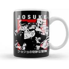 Josuke Higashikata 01 Porselen Kupa Bardak Beyaz, Şık ve Kullanışlı Tasarım