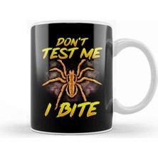 Komik Sarcastic Tarantula Tasarımlı Porselen Kupa Beyaz