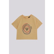 Bg Store Erkek Bebek Hardal Tshirt