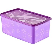 3,5 Lt Pembe Derin Dondurucu Saklama Kabı