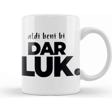 Karadeniz Temalı Porselen Kupa Bardak, Şık ve Dayanıklı Tasarım