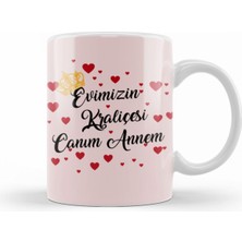 Sevgili Annem Için Özel Porselen Kupa, Sıcacık Anlar Için Mükemmel Hediye