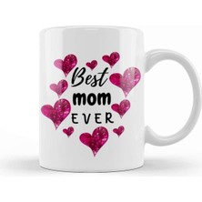 Anneler Günü Için Sevgi Dolu Porselen Kupa Bardak