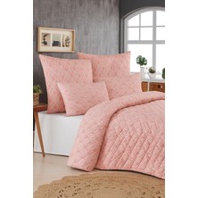 Capri Tek Kişilik Kapitone Dolgulu Pike 4 Mevsim Baklava Dsn |yastık Kılıfı Hediye| 160X230CM