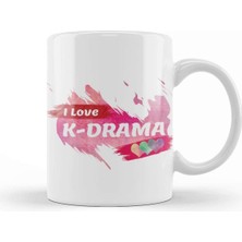 Sevgiyle Kdrama Temalı Porselen Kupa Bardak Beyaz