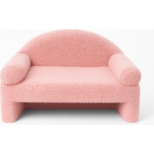 Reyo Pet Peluş Kedi Oturma Koltuğu Kedi Yatağı Pembe
