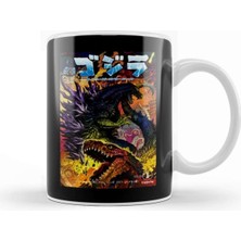 Beyaz Godzilla Kupa Bardak, Porselen Şık ve Dayanıklı Için Ideal Seçenek