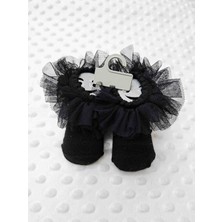 Berkaysun Tekstilden Pamuklu Tüllü Kokoş Bebek Çorabı