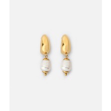 Suni Incili Sallantılı Küpe IW6250068039265