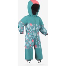 Wedze Çocuk Kayak Tulumu - 1/5 Yaş - Turkuaz - 500 Toddler