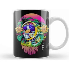 Beyaz Porselen Sonic Faster Kupa Bardak, Şık ve Kullanışlı Tasarım