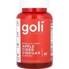 Goli Apple Cider Vinegar 1000 mg 60 Çiğnenebilir Dietary Kapsül